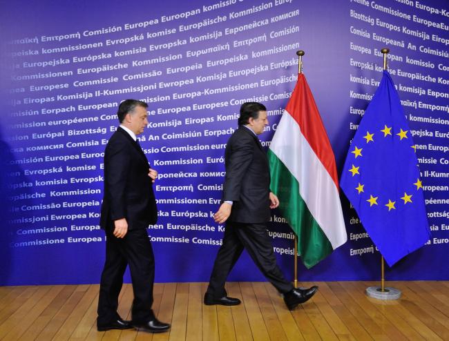 Ca ne s'arrange pas entre M. Barroso et le premier ministre hongrois